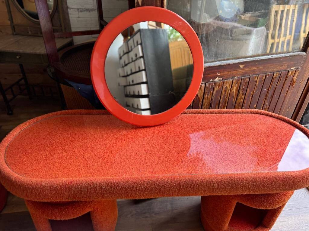 Dressing table with chairs from Kecskemét Furniture, 1975, set of 3