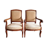 Pair of Period Armchairs Restoration