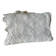 Dessus de lit en coton blanc écru jeté de lit en crochet