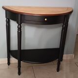 Half-moon console