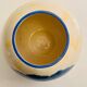 Lunéville earthenware ball vase - "Blue Anemone" collection