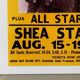 Rock Concert Poster The BEATLES AT SHEA STADIUM, NEW YORK 1965
