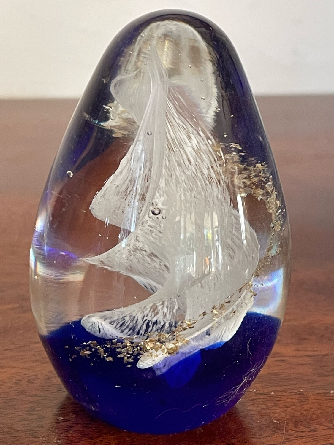 Vintage paperweight sulphide