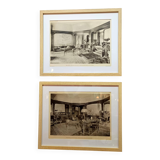 Art Nouveau illustration frames, 1910