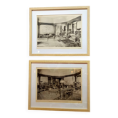 Art Nouveau illustration frames, 1910