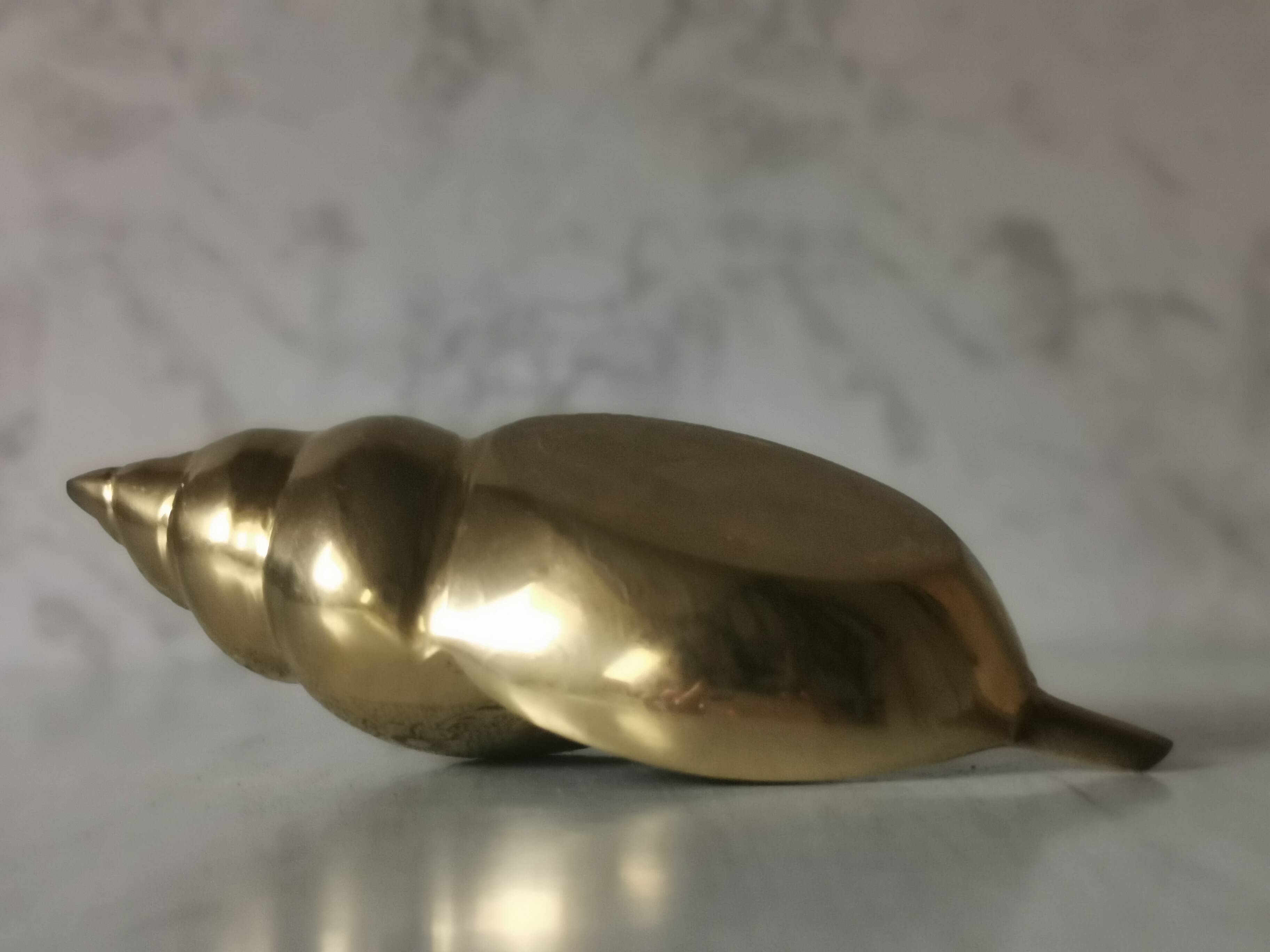 Brass shell ashtray