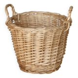 Small vintage wicker mini basket