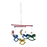 Vintage wooden mobile