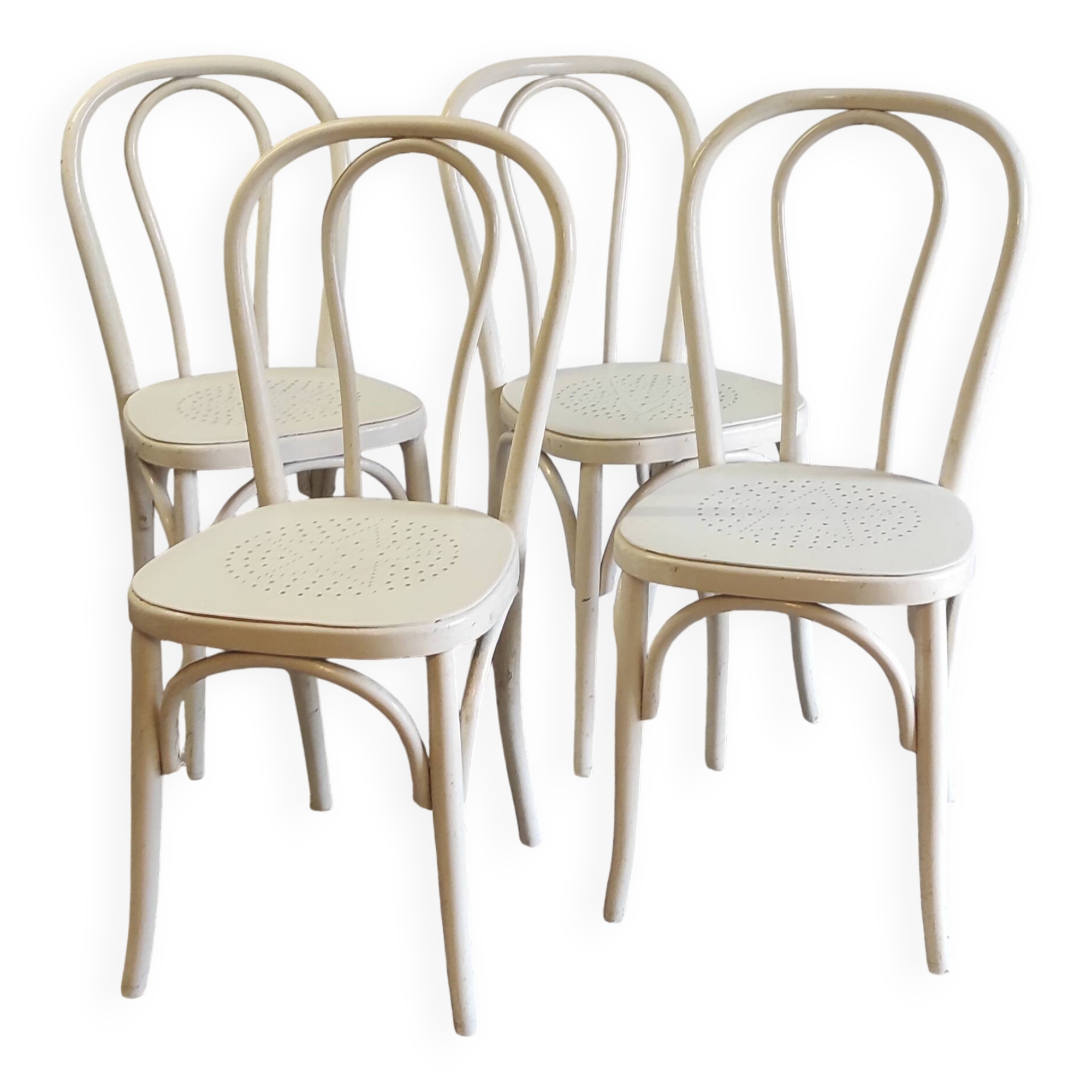 Bentwood bistro chairs - mid 20th century