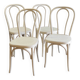 Bentwood bistro chairs - mid 20th century