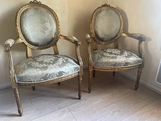 Louis XVI style armchair