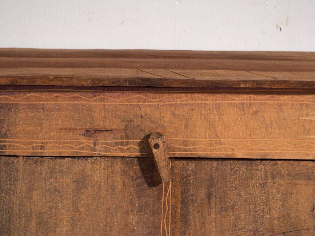 Antique low pine furniture – Central Europe, around 1870