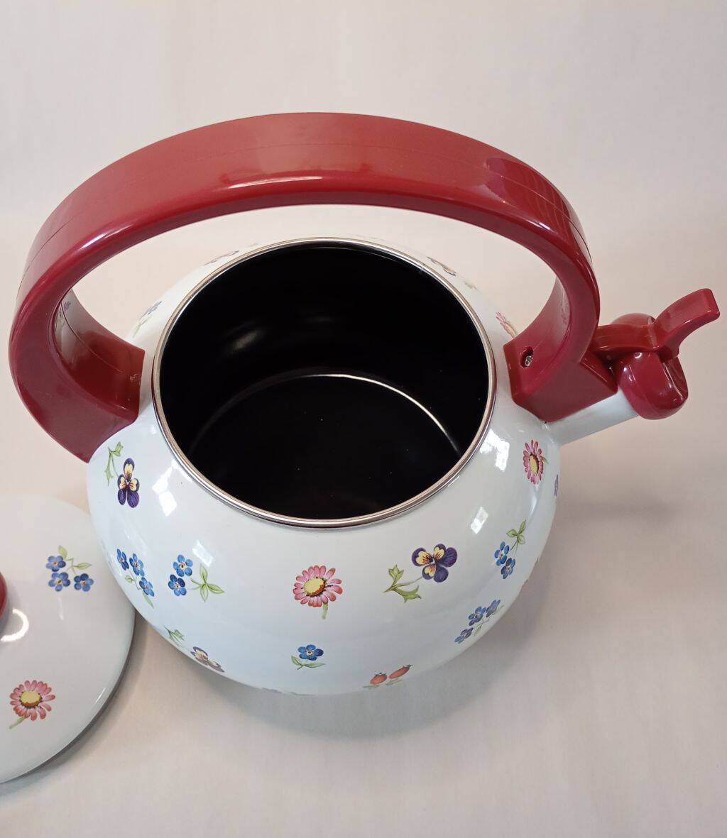 Bouilloire en émail Villeroy & Boch Petite Fleur