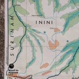 Old MDI map of the French overseas departments and territories - DOM-TOM
