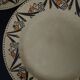 6 plates in earthenware HBCM Creil and Montereau diam 23 cm