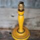 Wood lamp, vintage wooden lamp base, table lamp, living room lamp, lamp