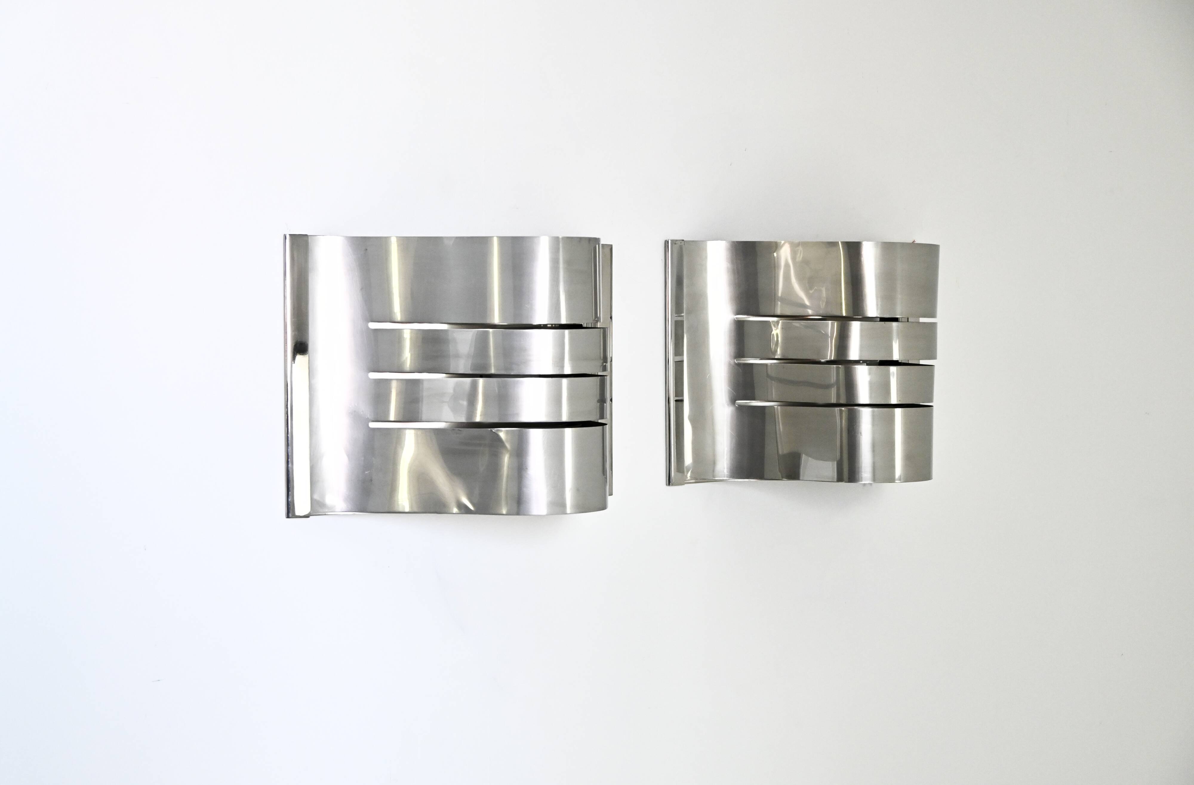 Italian wall sconces, 1960s