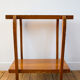 Table d'appoint, desserte, console double plateau