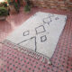 Carpet beni ourain 237 x 148 cm