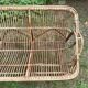 3-seater rattan bench from the 70s