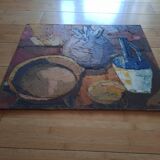 Still life from the 50s, signed