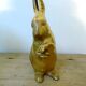 Lapin en laiton