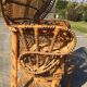 Emmanuelle chair in rattan and wicker 1970s