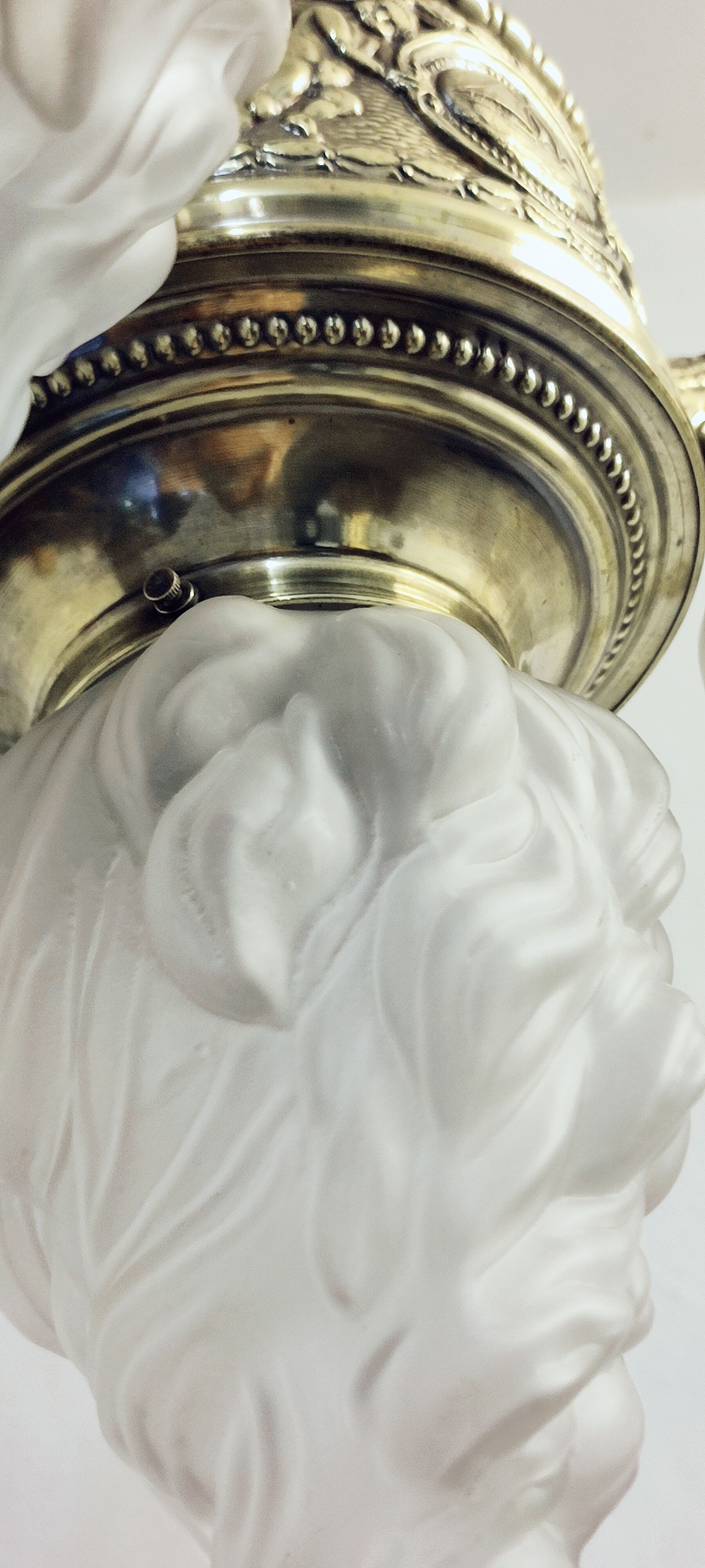 Ceiling lamp of Catalan Modernism. Barcelona Spain,1930s.