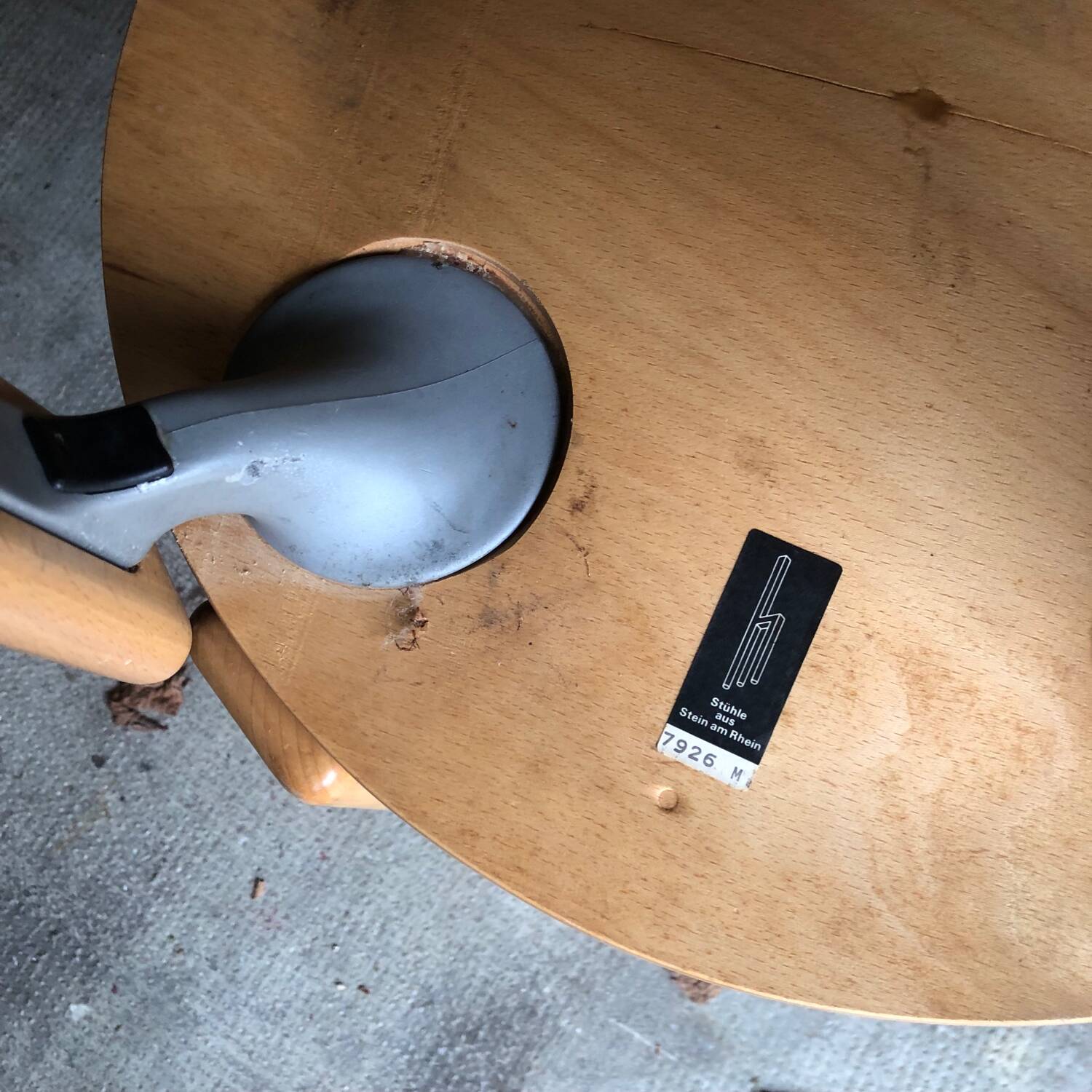 Set of two Bruno Rey stools