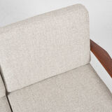 2-seater sofa design Sven Age Eriksen published by Glostrup 1960s.