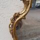 Pair of mirror Baroque style Louis XV gilded
