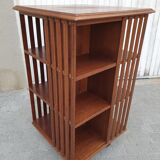 Revolving library of ancient notary 1920 oak