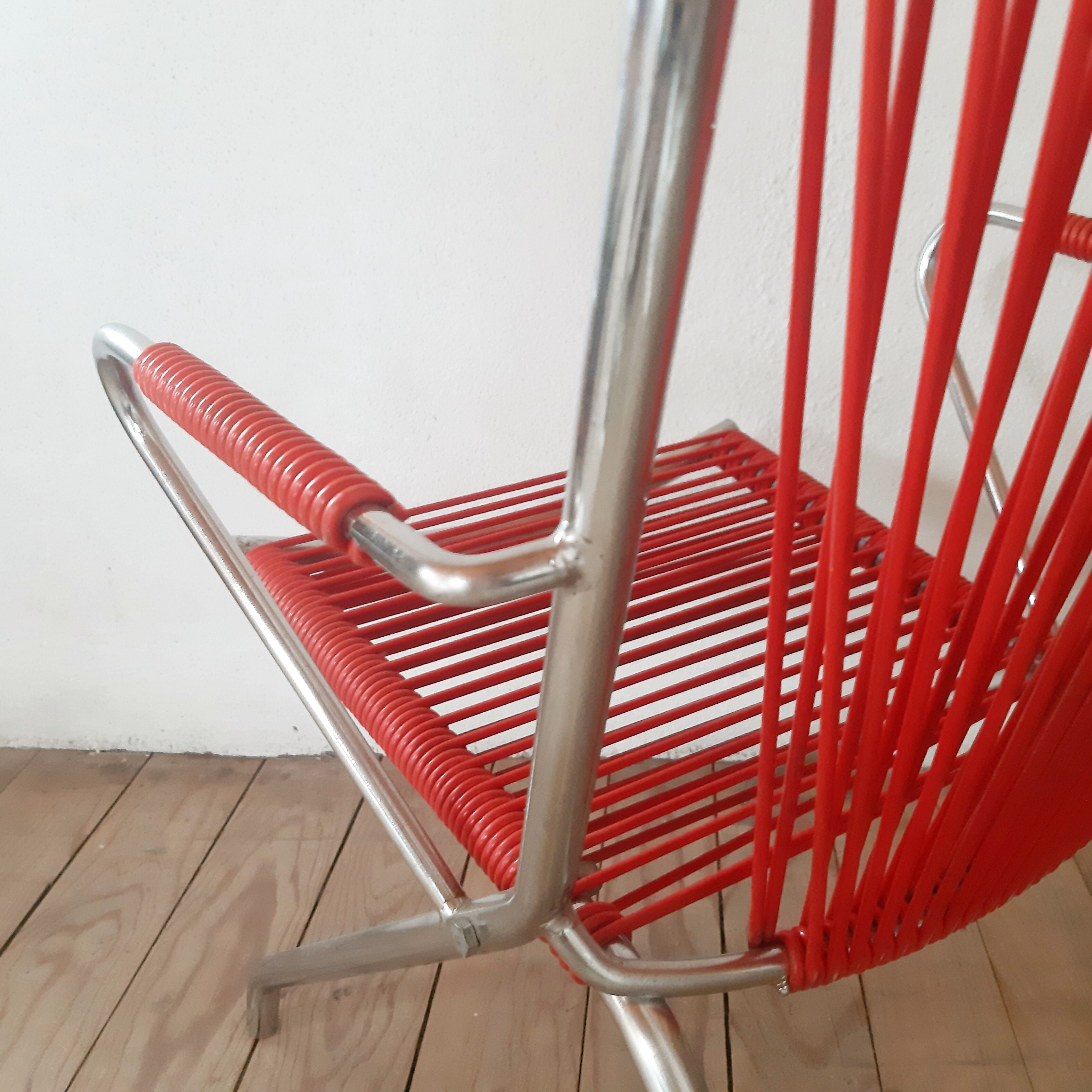 Vintage scoubidou armchair