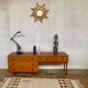 Enfilade teak tv cabinet chest of drawers 6 drawers year 1960 - width 154 cm