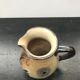 Former pitcher porfrhof brown sandstone enamelled vintage blue décor