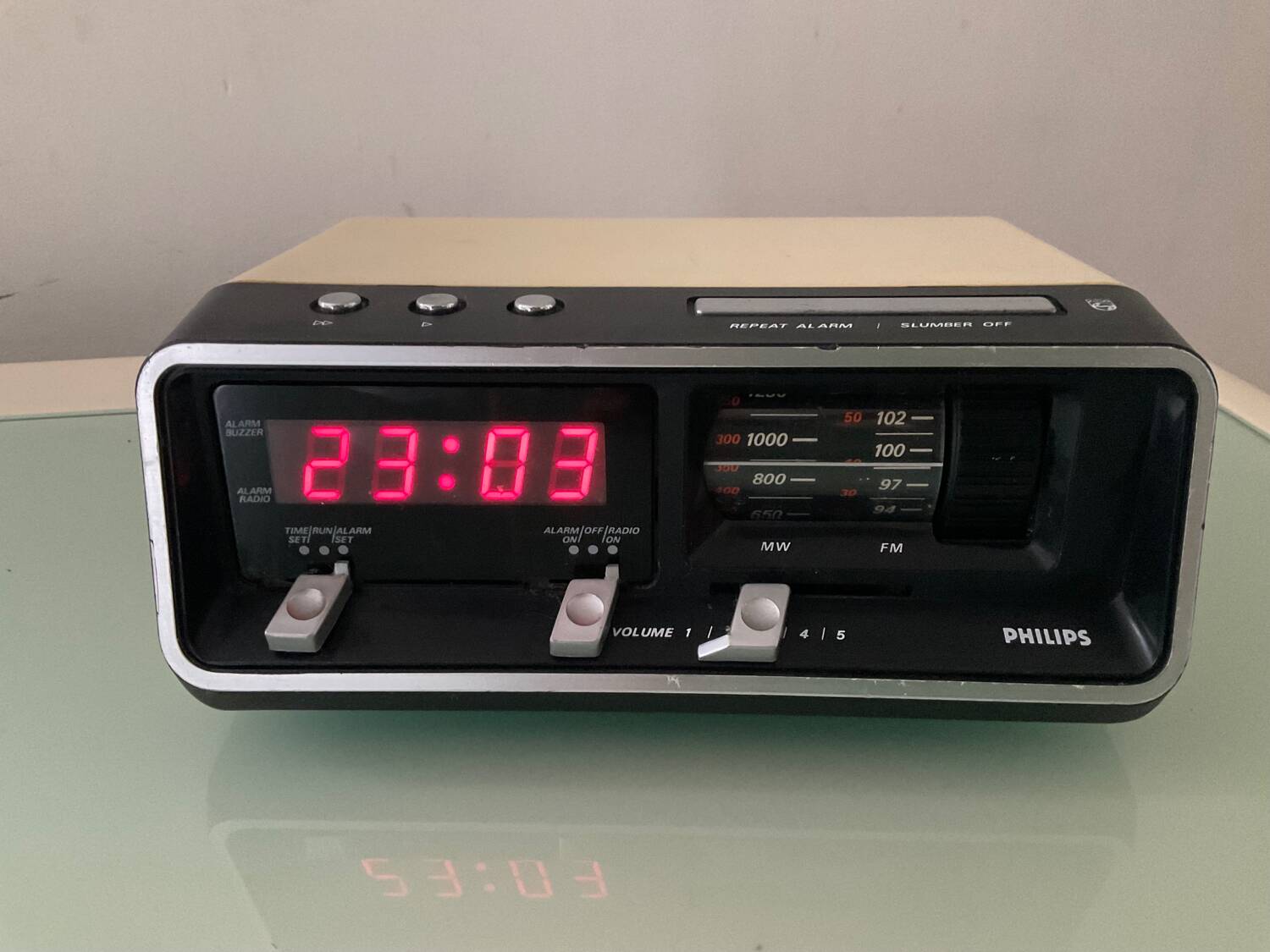 Vintage Philips radio from the 70s