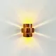Brass Wall Lamp By Hans-Agne Jakobsson For Markaryd, Sweden, 1960S