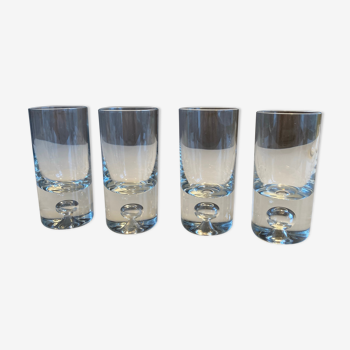 Lot de 4 verres à liqueur