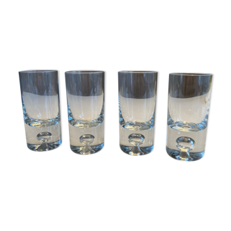 Lot de 4 verres à liqueur