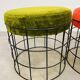 4 T1 stools by Verner Panton, 1960s design