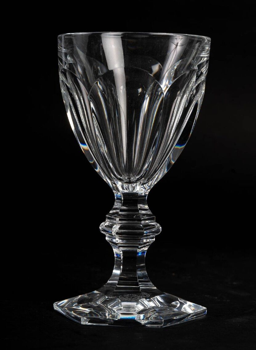 12 verres Baccarat Harcourt XXe siècle | Selency