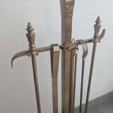 Set de cheminée en fer