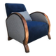 Art Deco armchair, 1930