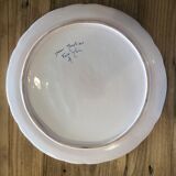 Plat rond Moustiers