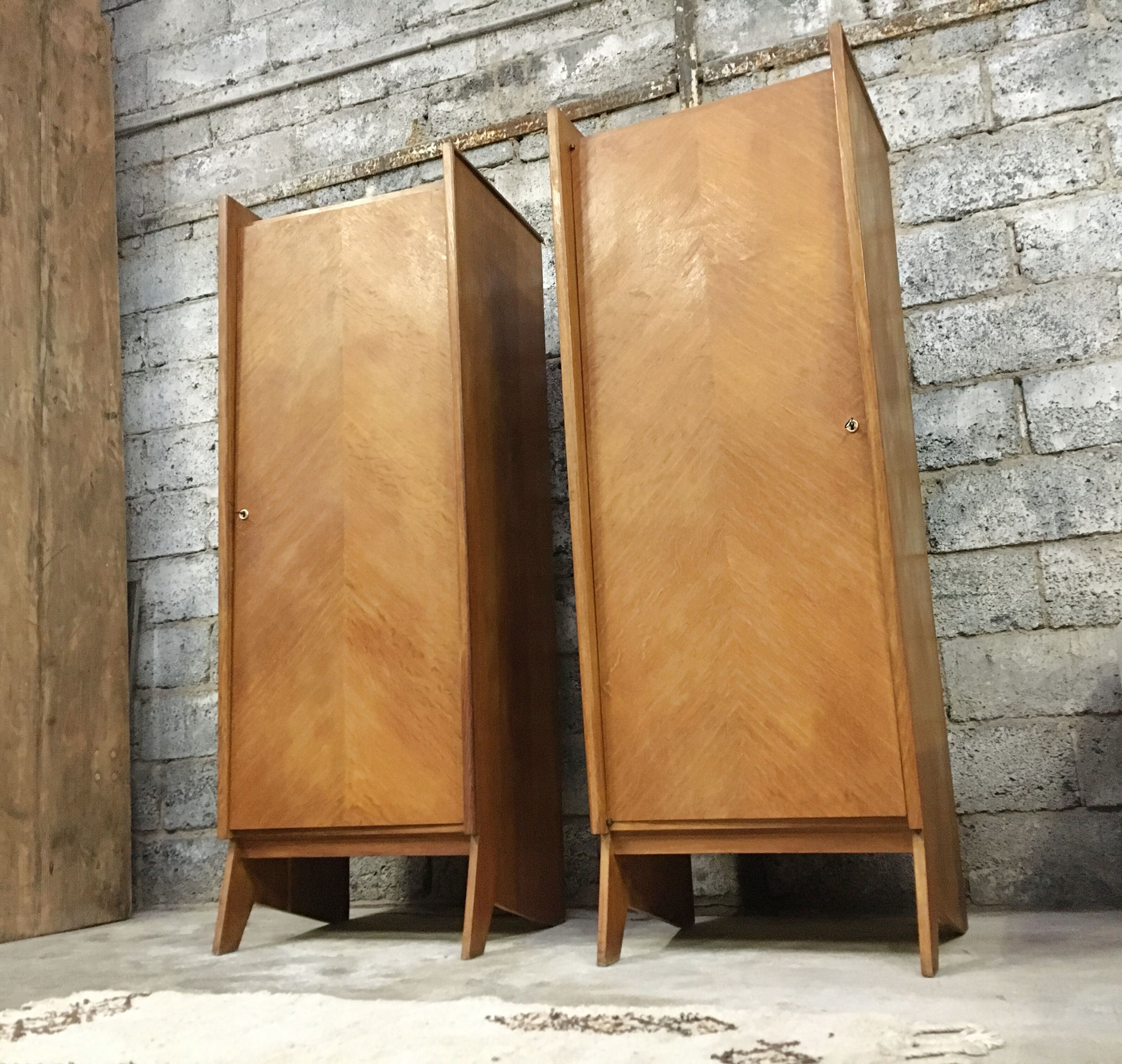 Pair of university wardrobes