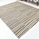 8x10 Dark Brown & Beige Kilim Rug 239x293Cm SK 35486