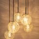 Cascading chandelier in Murano glass by Doria, Germany, 1970s.