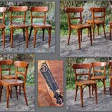 4 Horgen-Glarus bistro chairs 30s
