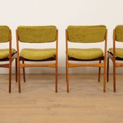 4 x dining chairs | Erik Buch | Model 49 | Rosewood | Reupholstered
