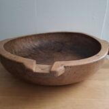 Large antique wooden bowl